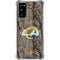 NFL Los Angeles Rams Realtree AP Camo Galaxy S20 FE Clear Case